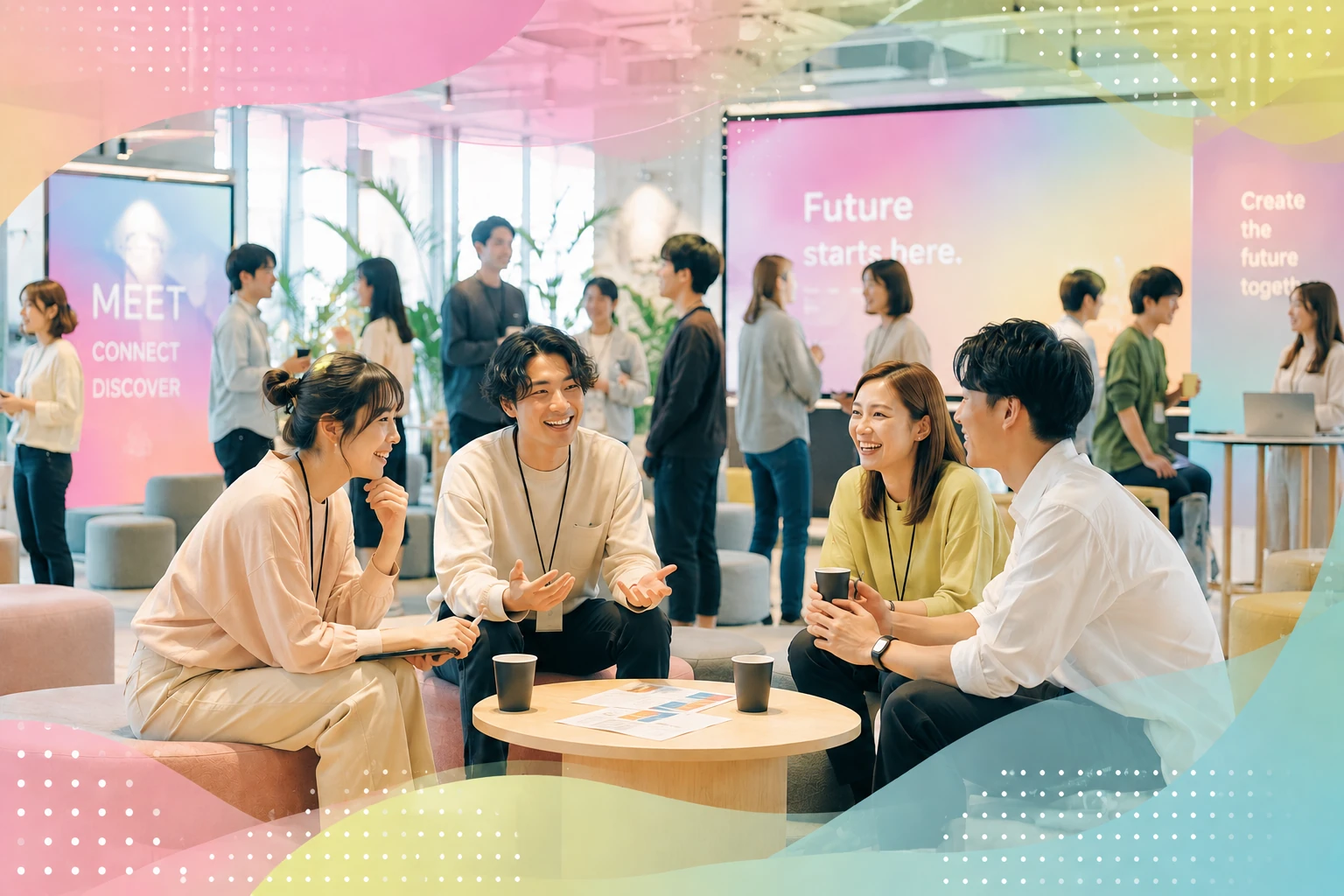 MEET CONNECT DISCOVER — Future starts here.